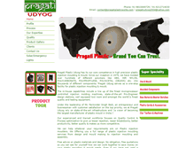 Tablet Screenshot of pragatiplasticworks.com